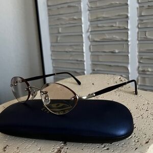 Vintage Eyewood Clear Sunglasses
